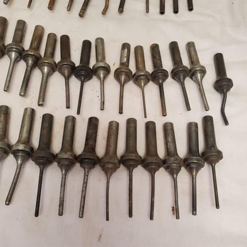 Lot of Assorted Rivet Gun Snaps Bit Knock Out Punch LOT-951 - Thumbnail 3