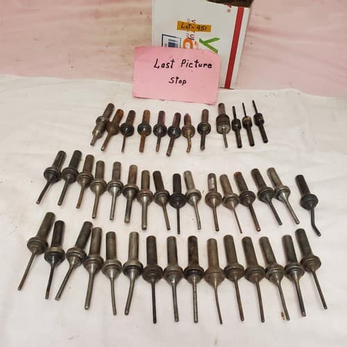 Lot of Assorted Rivet Gun Snaps Bit Knock Out Punch LOT-951 - Thumbnail 7