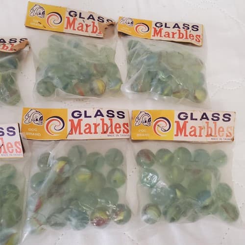Pack of 10 Vintage Dog Brand Glass Marbles #1 - Thumbnail 3