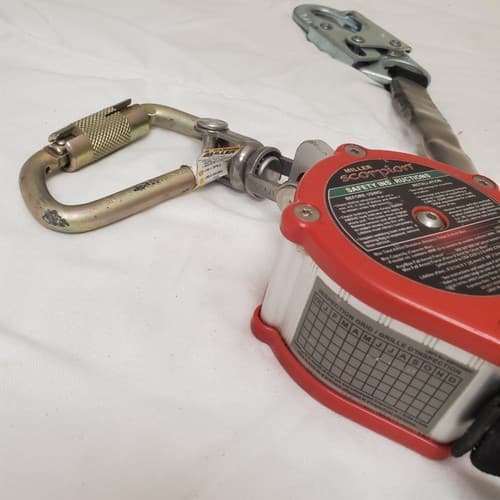 Miller Scorpion PFL-4-Z7 9FT With Steel Twist-Lock Carabiner & Swivel Shackle - Thumbnail 5