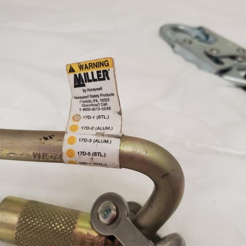 Miller Scorpion PFL-4-Z7 9FT With Steel Twist-Lock Carabiner & Swivel Shackle - Thumbnail 7