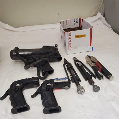 Lot of 6 Vintage Pliers, Impact Wrenches Auto Repair Tools LOT- 512 - Thumbnail 6