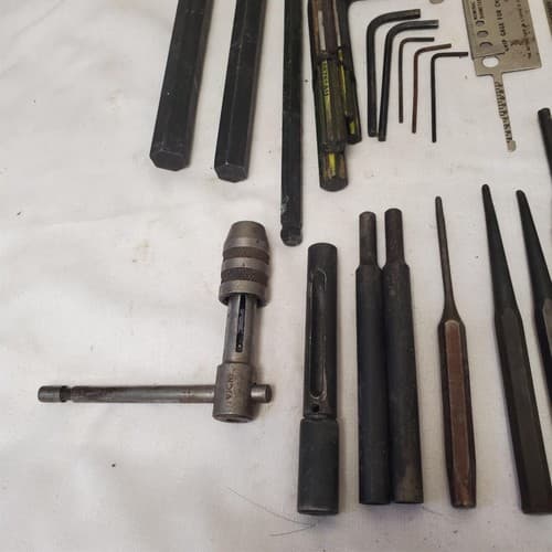 Lot of 34 Mixed Aircraft & Machinist Hex Keys, Punches, Gauges Tools LOT-272 - Thumbnail 5