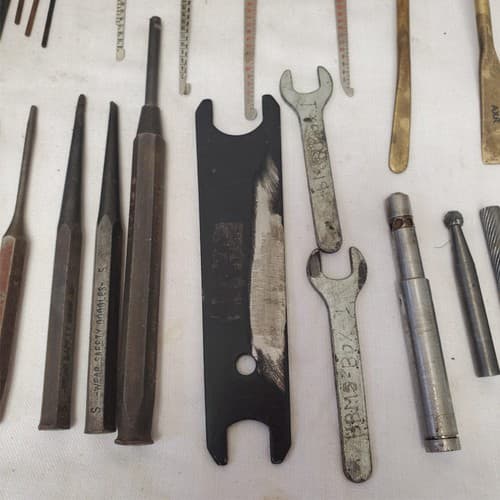 Lot of 34 Mixed Aircraft & Machinist Hex Keys, Punches, Gauges Tools LOT-272 - Thumbnail 11