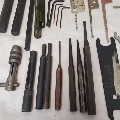 Lot of 34 Mixed Aircraft & Machinist Hex Keys, Punches, Gauges Tools LOT-272 - Thumbnail 12