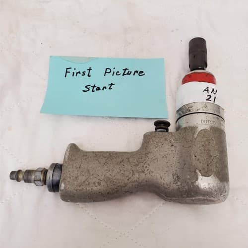 DOTCO 15C2987 Pistol Grip 6200RPM Pneumatic Air Drill Air Tool AN-21 - Image 1