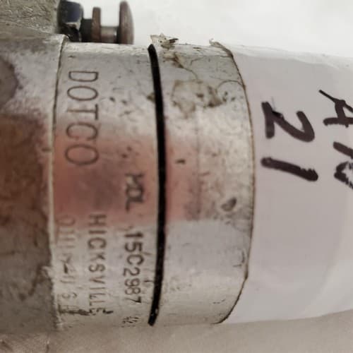 DOTCO 15C2987 Pistol Grip 6200RPM Pneumatic Air Drill Air Tool AN-21 - Thumbnail 4