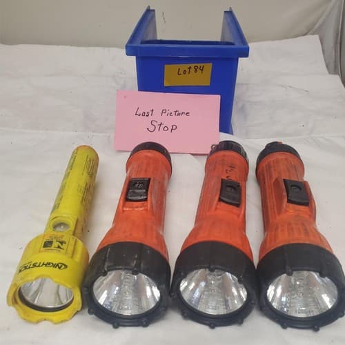 Lot of 4 Nightstick, Fulton and Brinkmann Legend Flashlight LOT-84 - Thumbnail 6