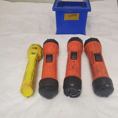 Lot of 4 Nightstick, Fulton and Brinkmann Legend Flashlight LOT-84 - Thumbnail 5