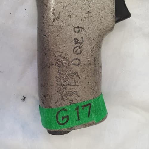 Cleco Pistol Grip Pneumatic Heavy Duty Air Drill Air Tool G17 - Thumbnail 4