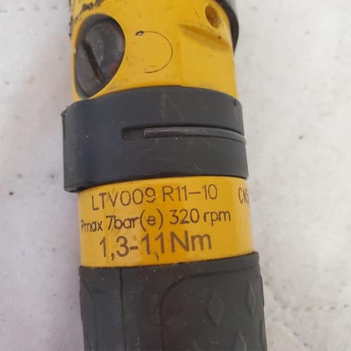 Atlas Copco LTV009 R11-10 Pneumlatic Right Angle Nutrunner Aircraft Tool AL86 - Thumbnail 4