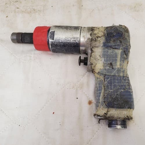 DOTCO 15C2488 Pistol Grip Pneumatic Heavy Duty Air Drill Air Tool AAA6 - Thumbnail 3