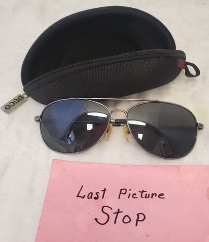 DUCO Designer Glasses Hard Case Zipper Protective Eyewear Storage Box - Thumbnail 7