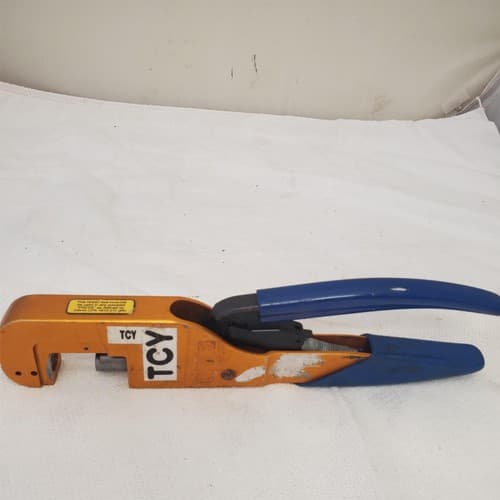 Kings KTH 1000 Crimp Tool with Interchangeable Die Frame LOT-345 - Thumbnail 4