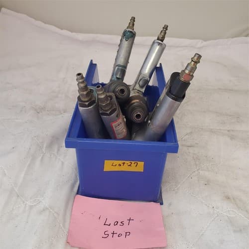 Lot of 5 Cleco Pneumatic Pistol Grip 1/4" Screwdriver/Nutrunner Air Tools Lot-27 - Thumbnail 6