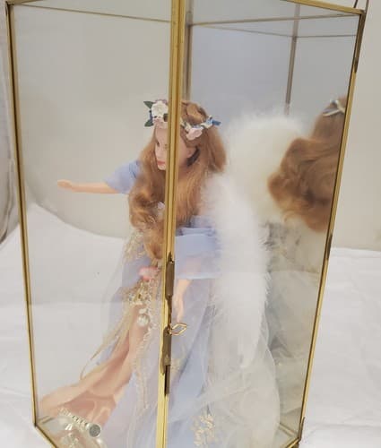 1997‑98 Barbie Harpist Angel Doll w/ Golden Harp Angels of Music Collector - Thumbnail 5