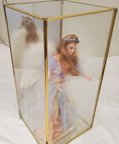 1997‑98 Barbie Harpist Angel Doll w/ Golden Harp Angels of Music Collector - Thumbnail 7