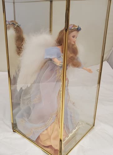 1997‑98 Barbie Harpist Angel Doll w/ Golden Harp Angels of Music Collector - Thumbnail 6