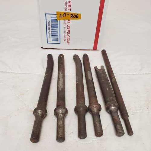 Lot of 6 Straight Shank Rivet Gun Aircraft Tools LOT-806 - Image 1