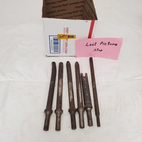 Lot of 6 Straight Shank Rivet Gun Aircraft Tools LOT-806 - Thumbnail 6