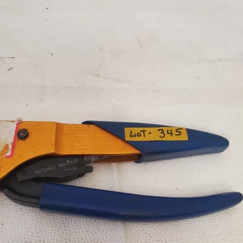Kings KTH 1000 Crimp Tool with Interchangeable Die Frame LOT-345 - Thumbnail 3