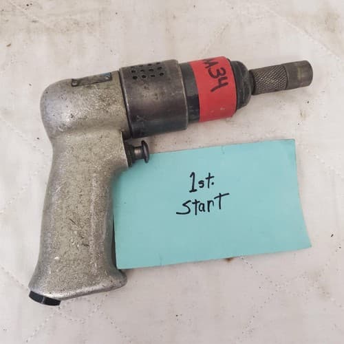 Rockwell 31D-107 Pistol Grip Pneumatic Heavy Duty Air Drill Air Tool AAA34 - Image 1