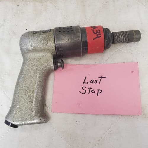 Rockwell 31D-107 Pistol Grip Pneumatic Heavy Duty Air Drill Air Tool AAA34 - Thumbnail 6