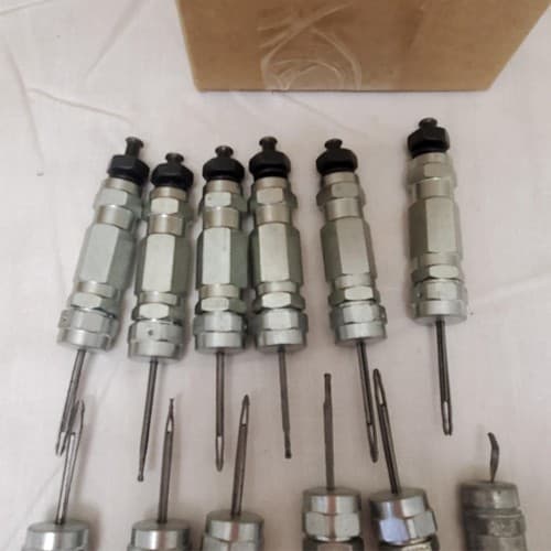 Lot of 12 Hex Nut Draw Cleco Set Aircraft Tools LOT-721 - Thumbnail 3