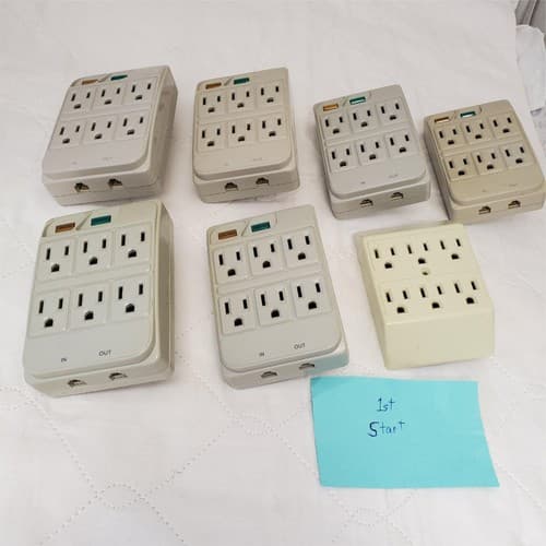 Lot of 7 E103638 CA-507 FEM T-81AB Current Tap With Surge Suppressor - Image 1