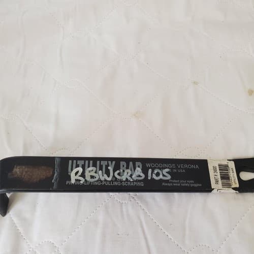 Woodings Verona Pry Lifting Scraping Utility Bar LOT-265 - Thumbnail 4