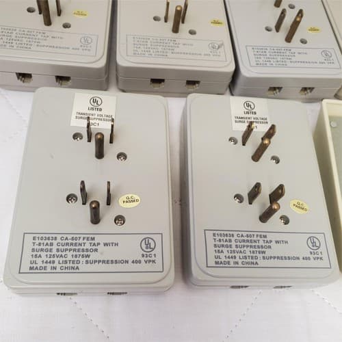 Lot of 7 E103638 CA-507 FEM T-81AB Current Tap With Surge Suppressor - Thumbnail 5
