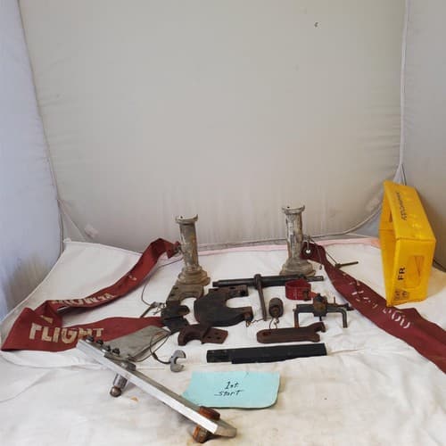 Lot of Assorted Machinery Parts & other Tools LOT 191 - Image 1