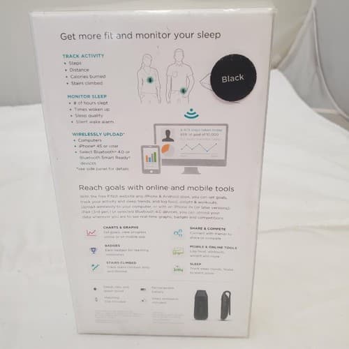 Fitbit One Wireless Activity and Sleep Tracker Black FB103BK (FOR PARTS) - Thumbnail 3