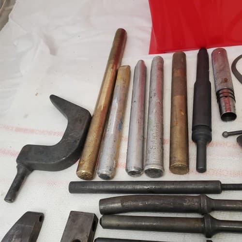 Lot- 24 Vintage Mechanic’s Tool Mixed Wrenches, Rods & More LOT-408 - Thumbnail 4