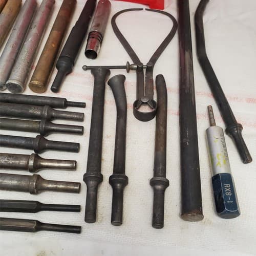 Lot- 24 Vintage Mechanic’s Tool Mixed Wrenches, Rods & More LOT-408 - Thumbnail 6