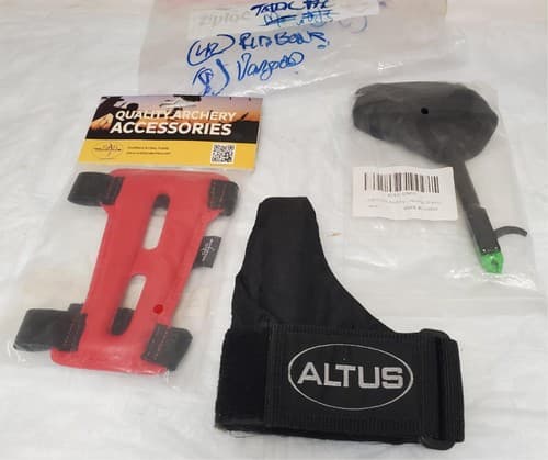 SAS Armguard Archery Bow & Adjustable Archery Compound Bow Release Aid Trigger - Thumbnail 2