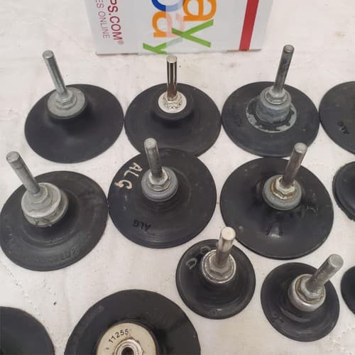 Lot of Roll Lock Sanding Disc Rotary Pad Holder LOT-914 - Thumbnail 4