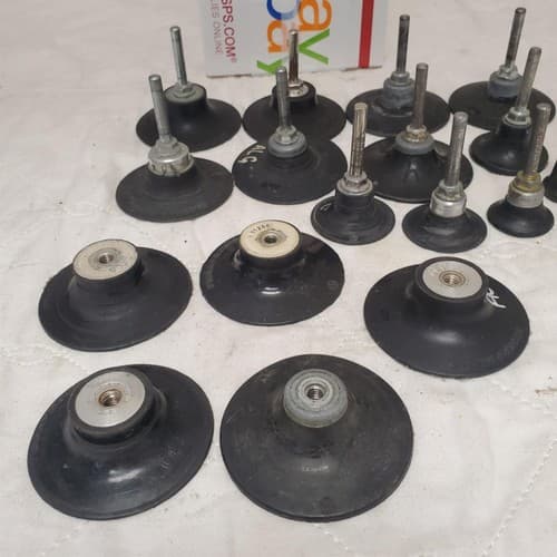 Lot of Roll Lock Sanding Disc Rotary Pad Holder LOT-914 - Thumbnail 6
