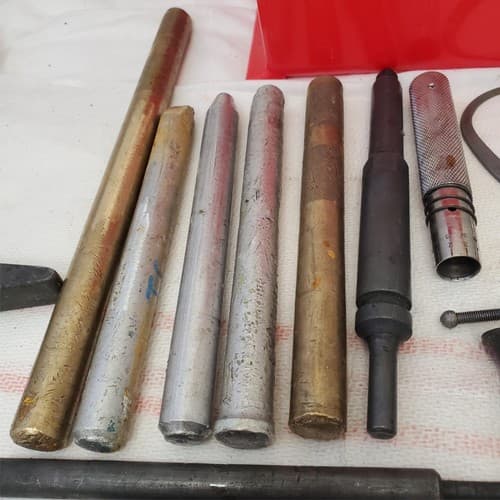 Lot- 24 Vintage Mechanic’s Tool Mixed Wrenches, Rods & More LOT-408 - Thumbnail 9