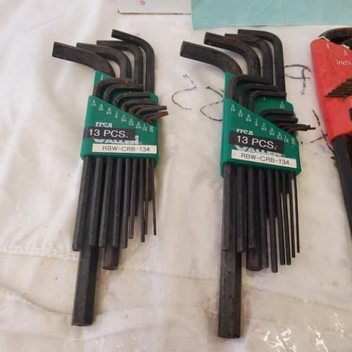Lot of Assorted Allen/Hex Wrenches All Purpose Mixed Sizes LOT 481 - Thumbnail 3