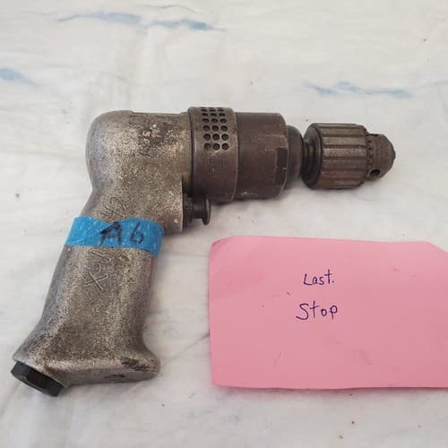 Rockwell Pneumatic Pistol Grip Air Drill Air Tool A6 BC-44792 - Thumbnail 3