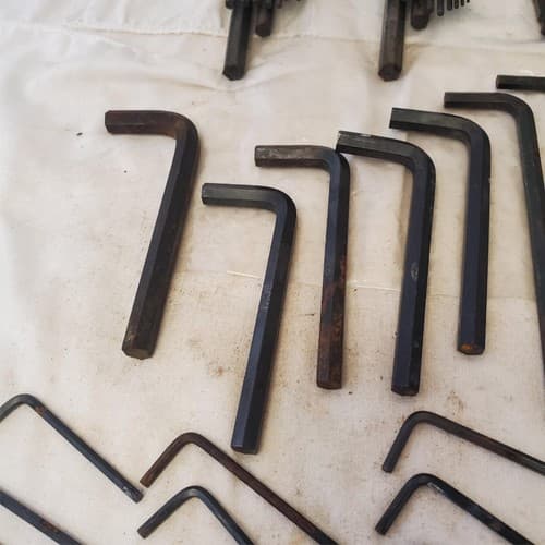 Lot of Assorted Allen/Hex Wrenches All Purpose Mixed Sizes LOT 481 - Thumbnail 7