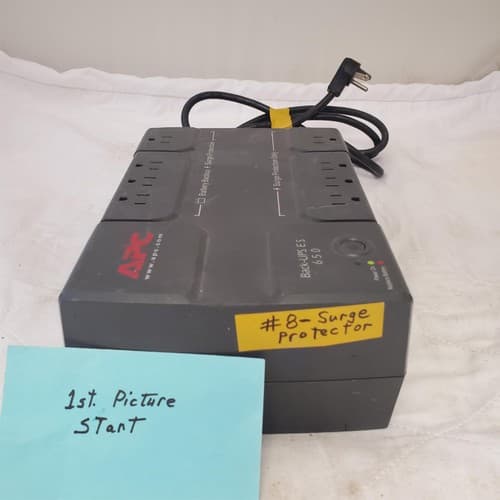 APC Back Up UPS ES 650 120V BE650R Surge Protected #8 (NO BATTERY INCLUDED) - Image 1
