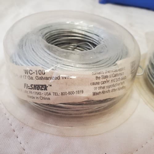 Fi-Shock WC-100 17-Gauge Steel Wire - Thumbnail 5