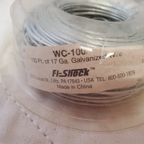 Fi-Shock WC-100 17-Gauge Steel Wire - Thumbnail 4