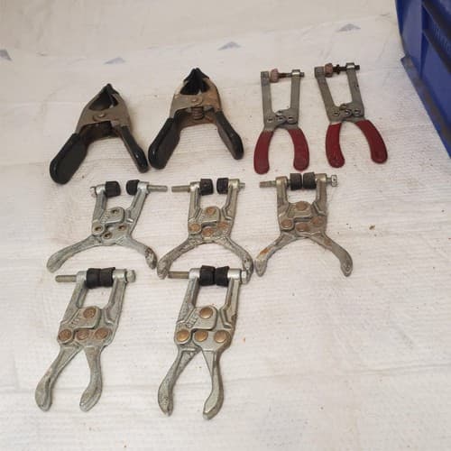 Lot of Assorted Industrial Locking Clamps & Clips LOT 34 - Thumbnail 3