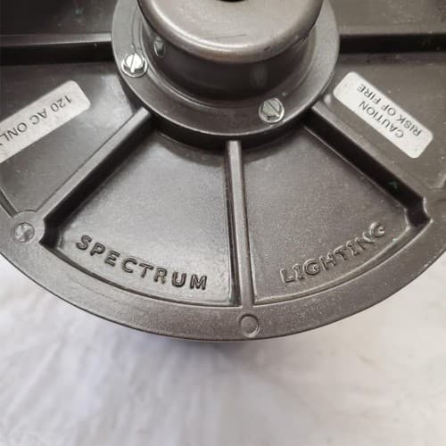 Spectrum Lighting Cylindrical Fixture Light 120V Black Finish #3 - Thumbnail 6