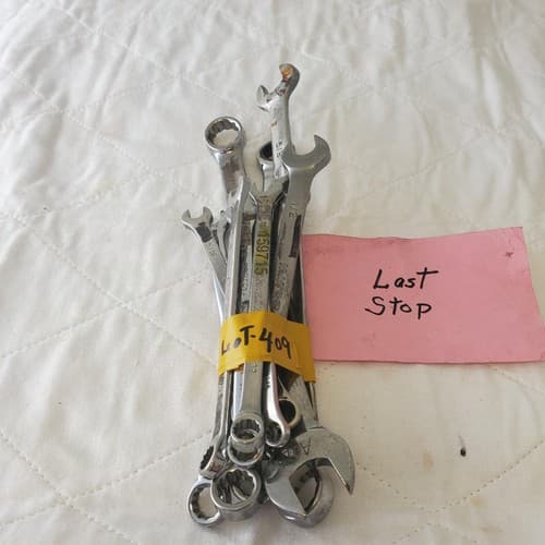 11 Pcs 12 Point SAE Combination Wrench Set - Lot 409 - Thumbnail 8