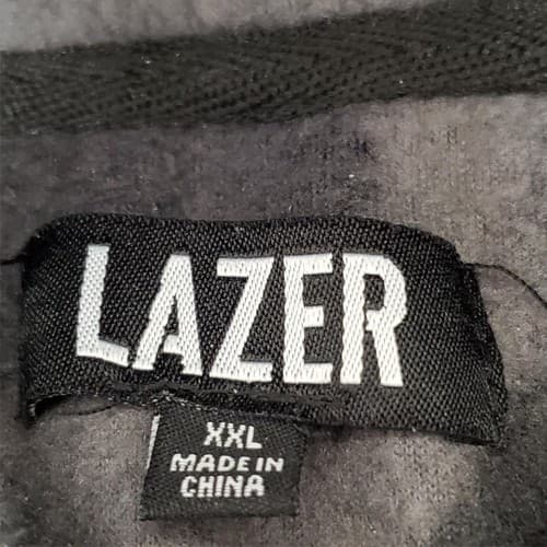 Lazer Mens XXL Fleece Pullover Hoodie Sweatshirt - Thumbnail 3