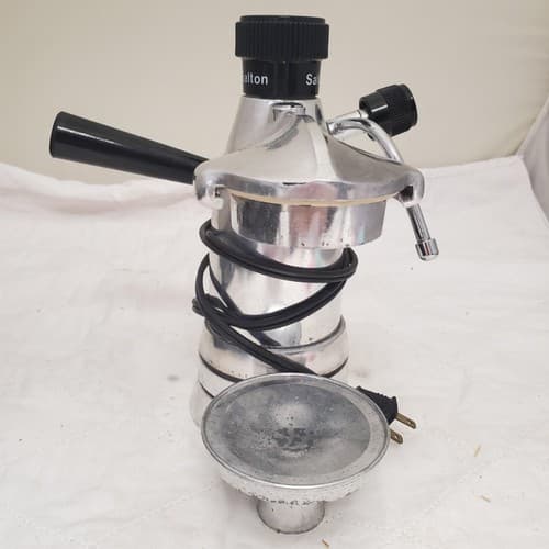 Vintage Salton EX3 Aluminum Italian Design Espresso Maker - Thumbnail 2